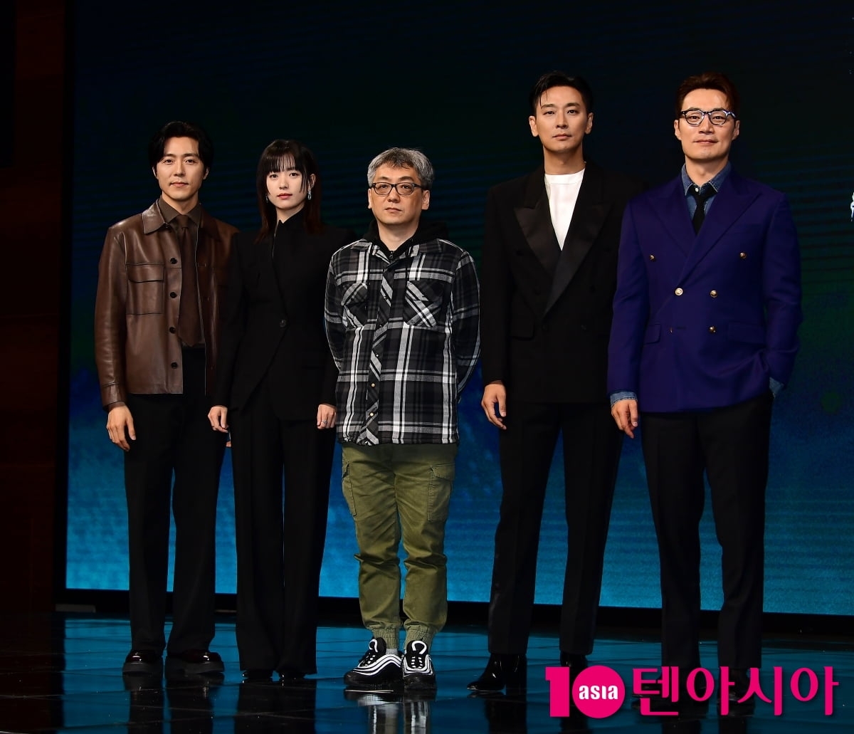 [TEN포토]주지훈-한효주-이희준-이무생-박철환 감독 '지배종 주역들'