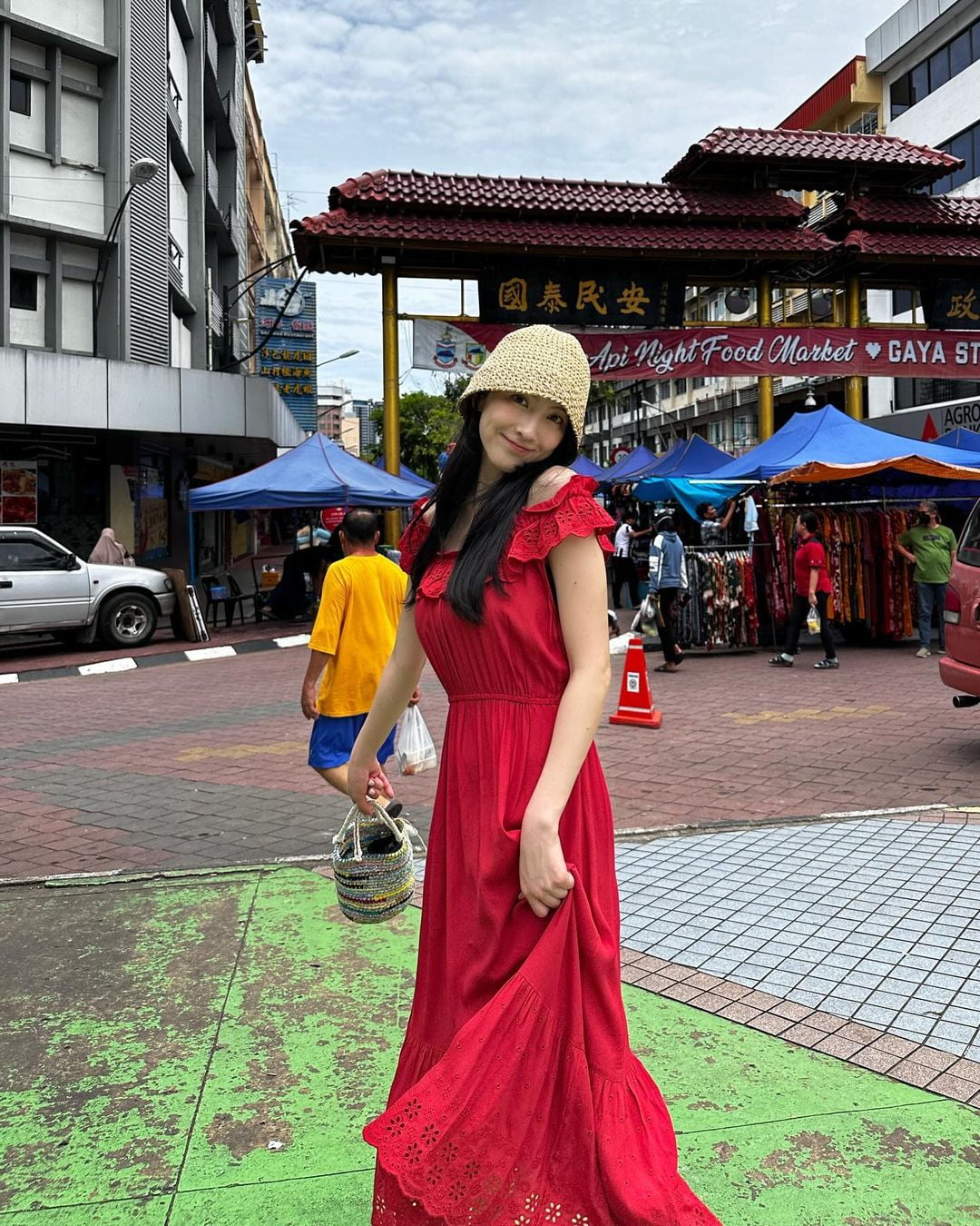 카라 강지영, 말레이시아에서 무슨 일이?…업그레이드된 미모 자랑