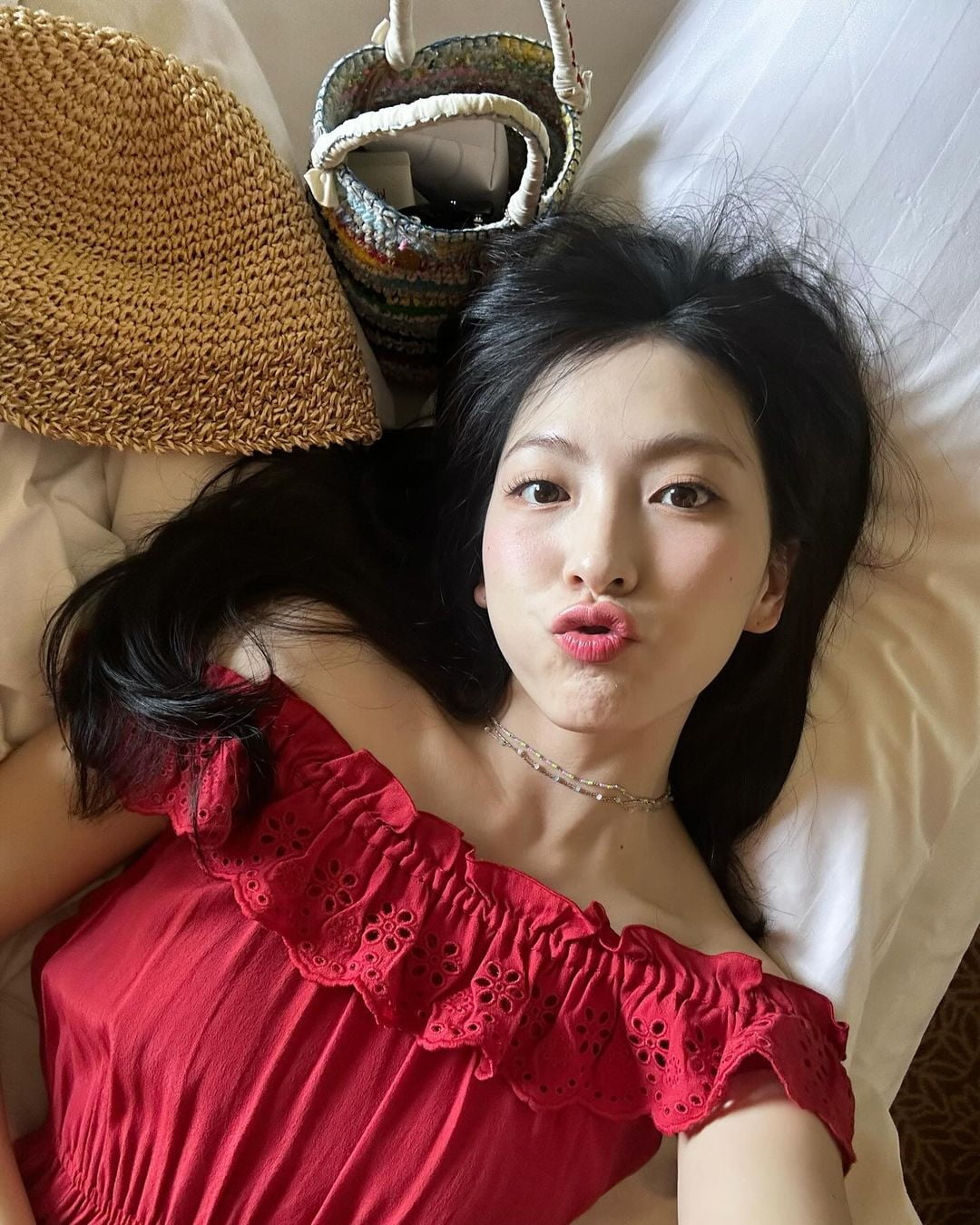 카라 강지영, 말레이시아에서 무슨 일이?…업그레이드된 미모 자랑