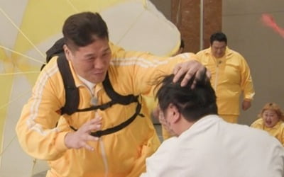 김동현, '피지컬 100' 탈락 후 1톤 덩치들과 한판…"지방 쓰는 사람들" ('먹찌빠')