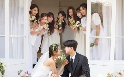 Nine Muses Minha celebrated her 1st wedding anniversary
