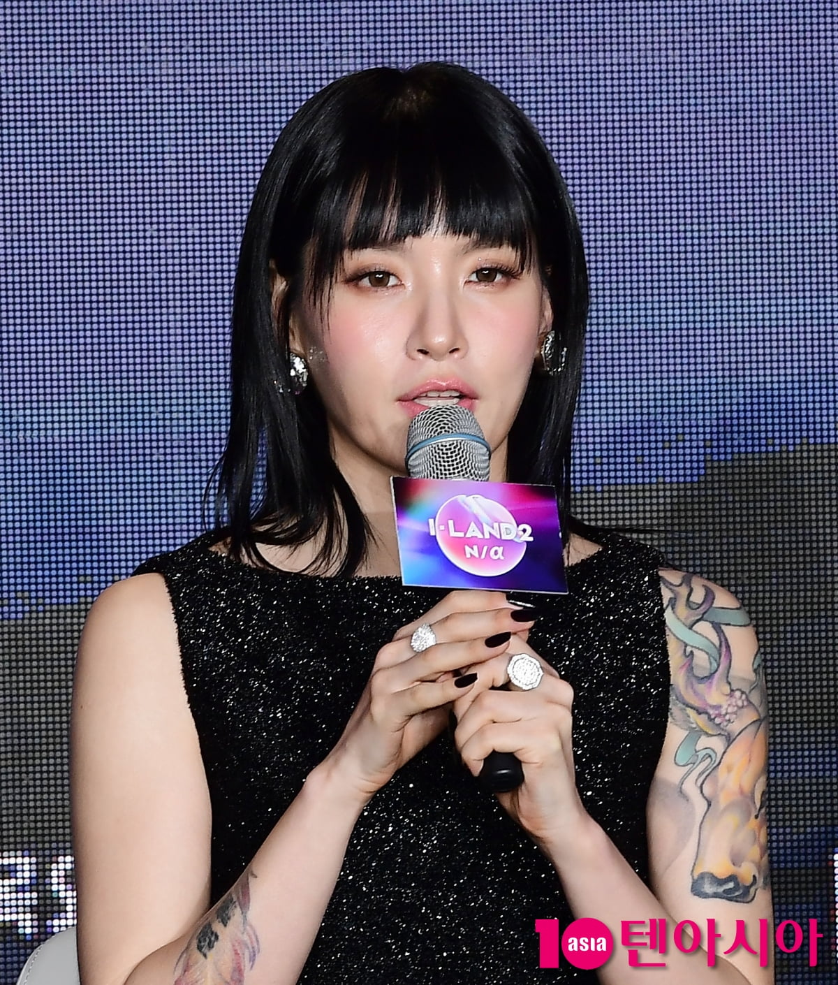 [TEN포토]모니카 '지원자들에게 많은걸 배우고 있다'