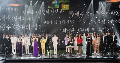 [TEN포토]트롯가수들과 함께하는 트롯뮤직어워즈