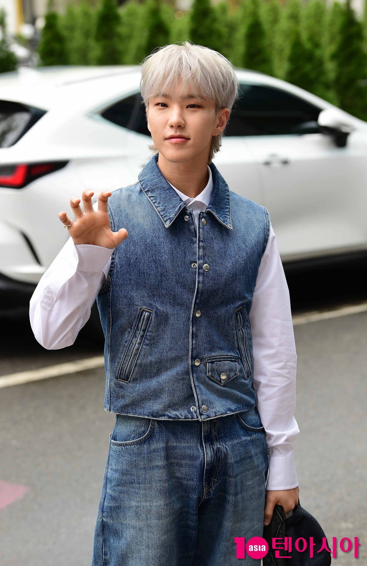 [TEN포토]세븐틴 호시 '어흥~'
