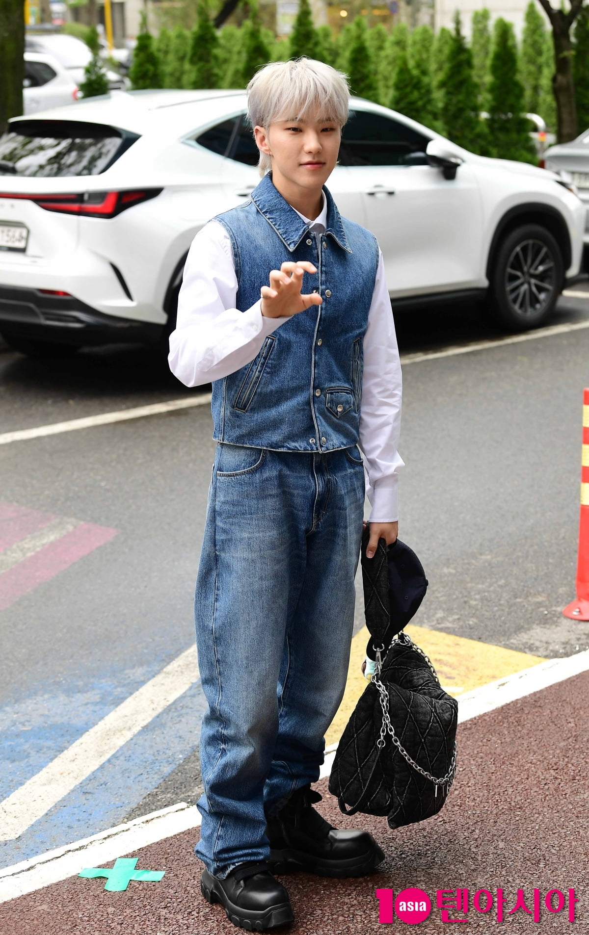 [TEN포토]세븐틴 호시 '예능에서 만나요'