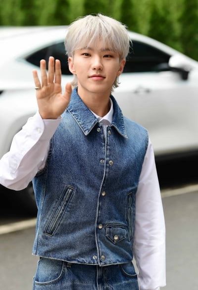[TEN포토]세븐틴 호시 '초롱초롱한 눈빛'