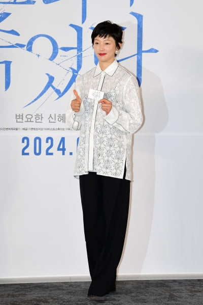 [TEN포토]이엘 '우리 영화 엄지척'