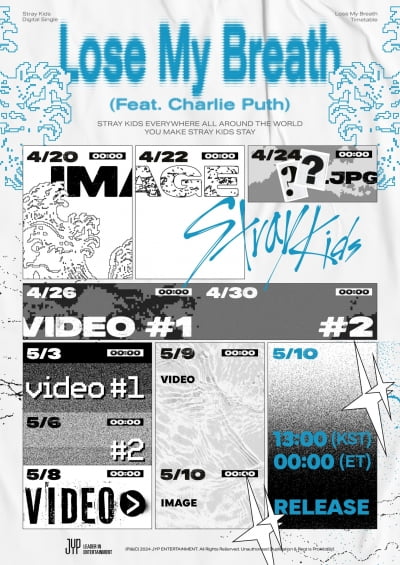 ストレイキッズ、新しいディッシング「Lose My Breath（Feat. Charlie Puth）」コンテンツ予告
