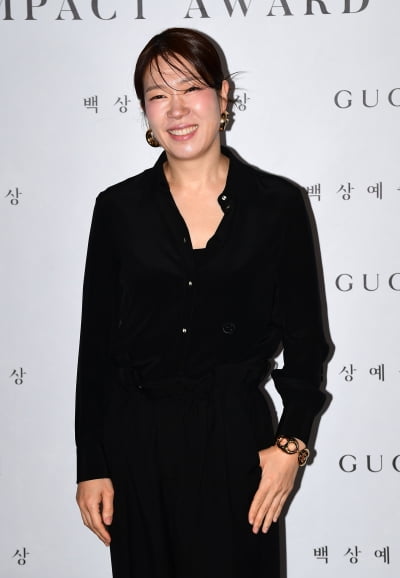 [TEN포토]염혜란 '싱그러운 미소'