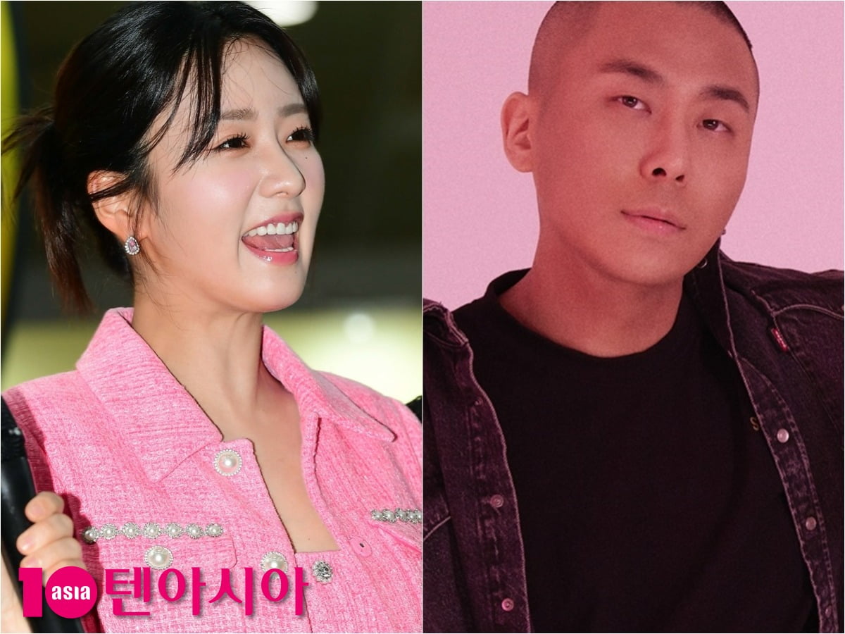 그룹 에이핑크 윤보미(왼쪽)-과 블랙아이드필승 라도/사진 = 텐아시아 사진DB-하이업엔터테인먼트