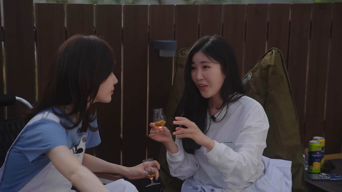 [종합] '비연예인♥' 다비치 이해리, 럭셔리 별장…디저트는 5성급호텔 케이크('걍밍경')