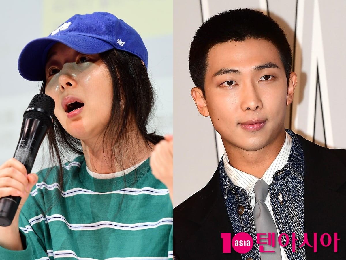 어도어 민희진 대표, BTS RM/사진=텐아시아 사진DB