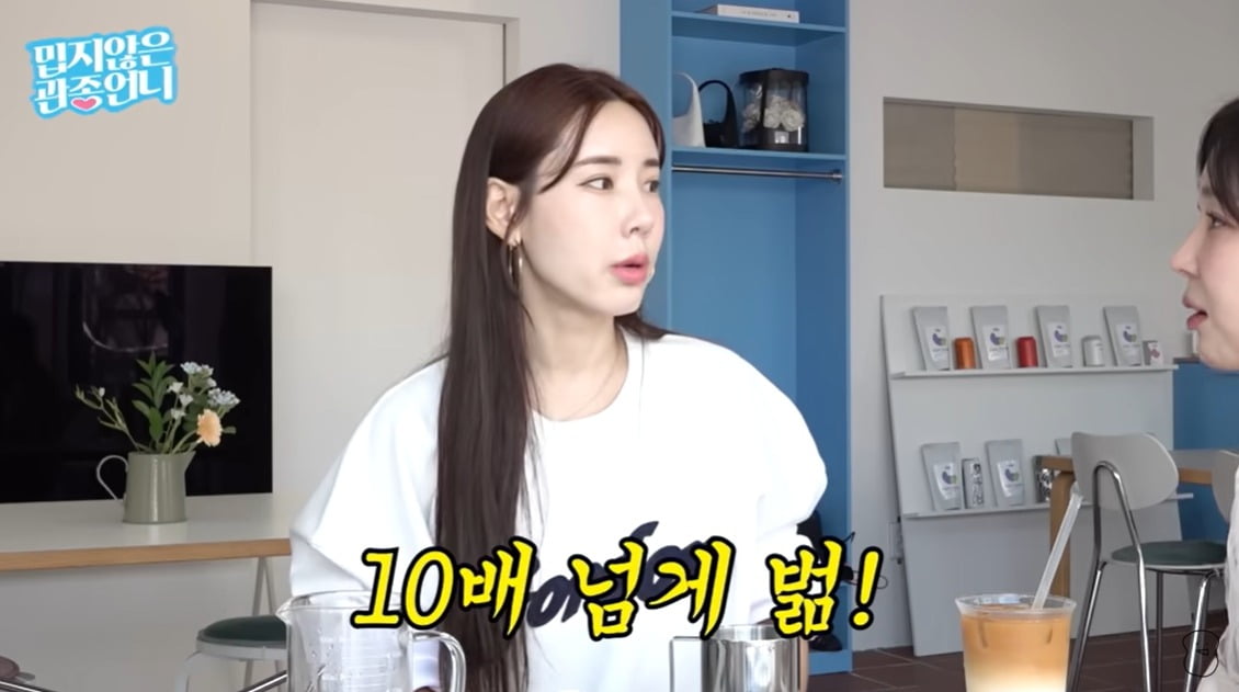 사진=유튜브 채널 '밉지않은 관종언니' 캡처
