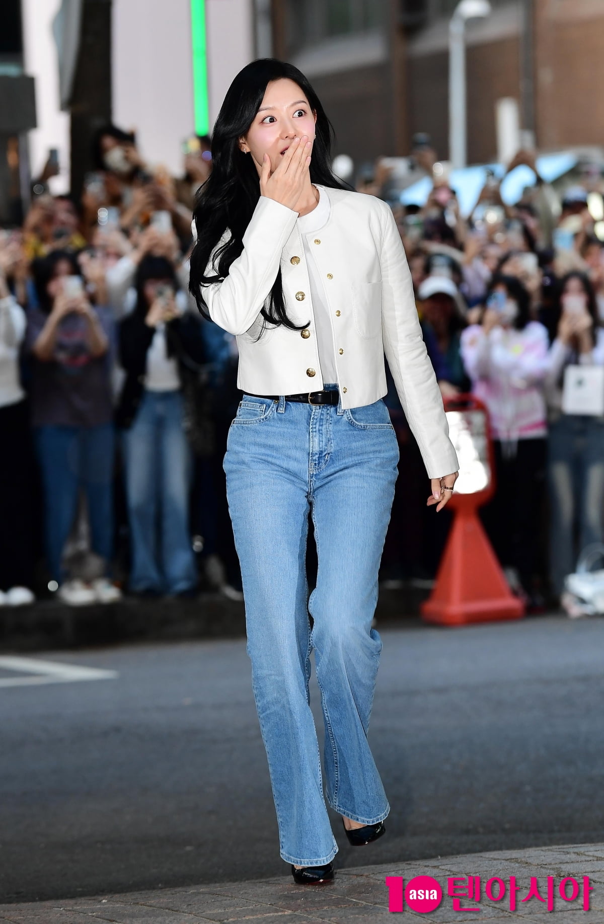 김지원, 종방연 나타난 홍해인 여의도 마비...이쁜 눈물의 여왕[TEN포토+]