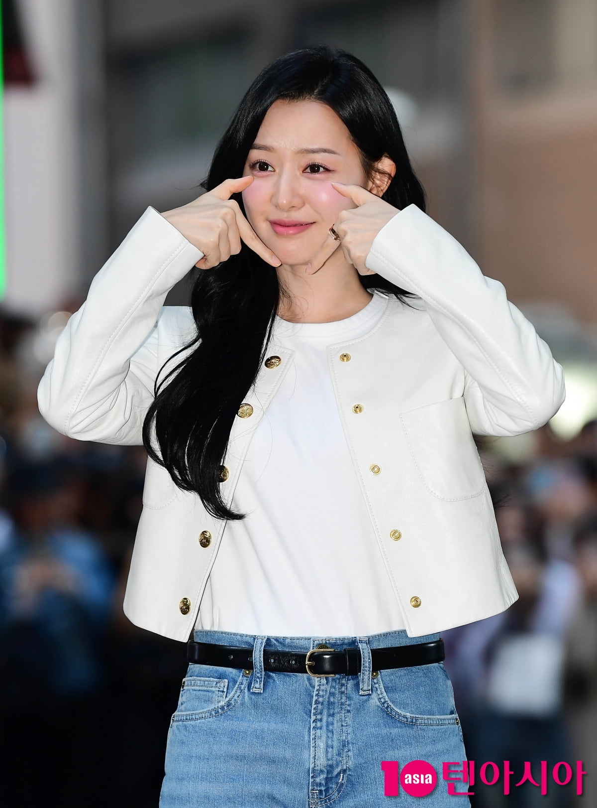 [TEN포토]김지원 '애교 넘치는 티티'(눈물의 여왕 종방연)