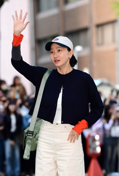 [TEN포토]장윤주 '백현우 언니 왔다'(눈물의 여왕 종방연)