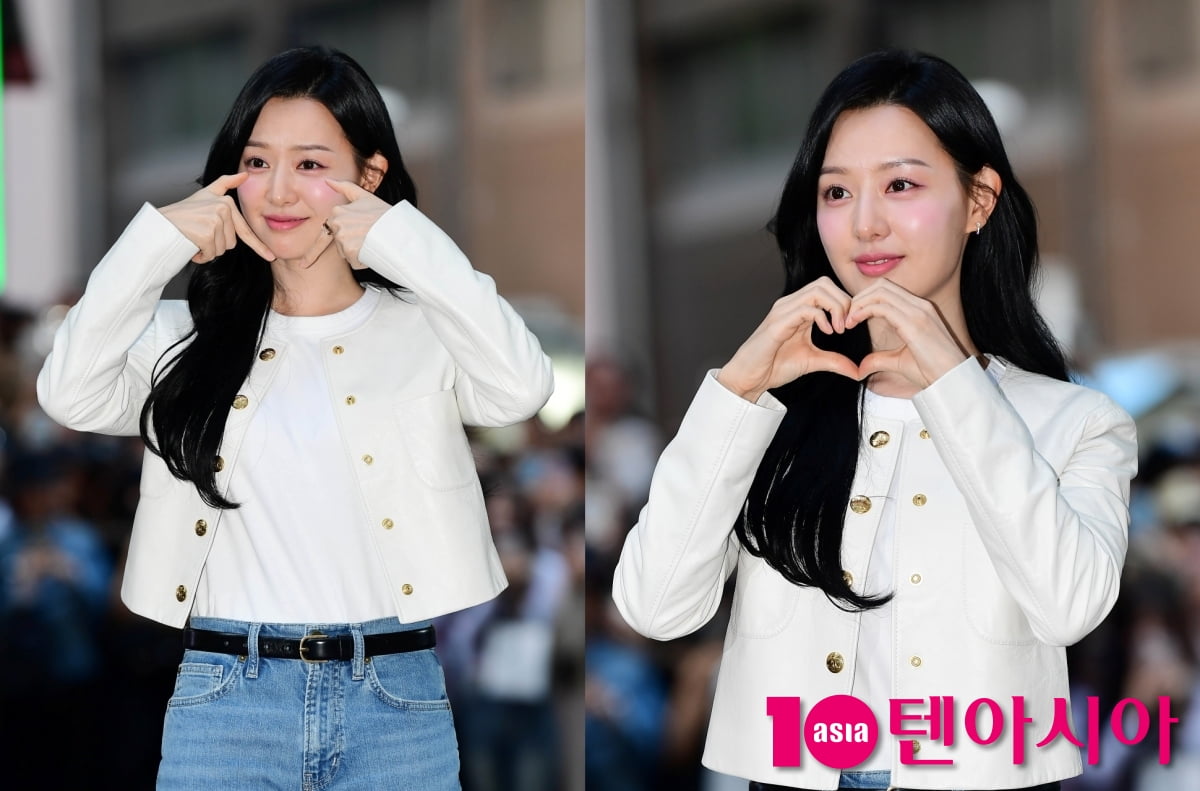 김지원, 종방연 나타난 홍해인 여의도 마비...이쁜 눈물의 여왕[TEN포토+]