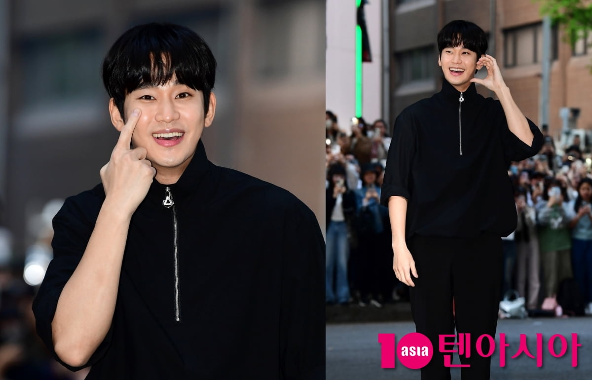 김수현♥김지원, '눈물의 여왕' 큰 사랑 실감...감사하며 마지막회까지 함께 해요[TEN포토+]