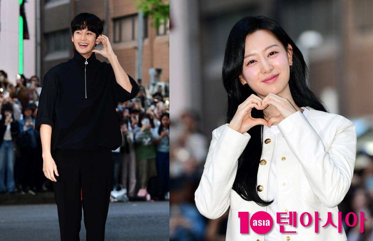 김수현♥김지원, '눈물의 여왕' 큰 사랑 실감...감사하며 마지막회까지 함께 해요[TEN포토+]