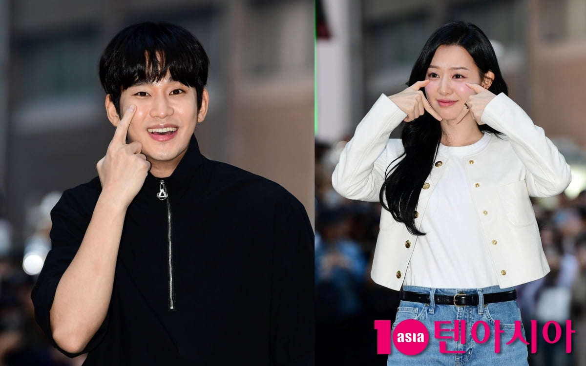 김수현♥김지원, '눈물의 여왕' 큰 사랑 실감...감사하며 마지막회까지 함께 해요[TEN포토+]
