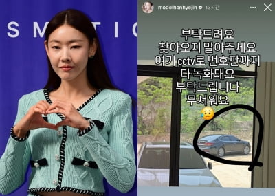 한혜진, 500평 별장 또 무단침입 피해…"무서워요"[TEN이슈]