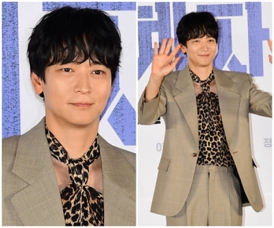 모슬희 여사나 입을듯한 호피 홀터넥…강동원, 935만원 유니섹스룩 충격