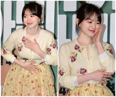 만삭 임산부같은 핏…천우희, 1045만원 명품 P사 입으면 뭐하나