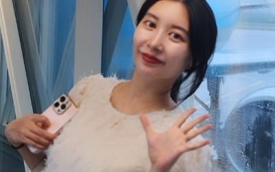 '시험관 성공' 아야네, 부기 없는 임산부…"우동 먹으러" 제주 5성급 호텔로