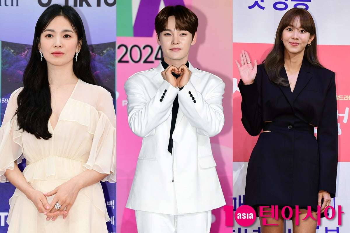 송혜교, 박서진, 유이./사진=텐아시아DB