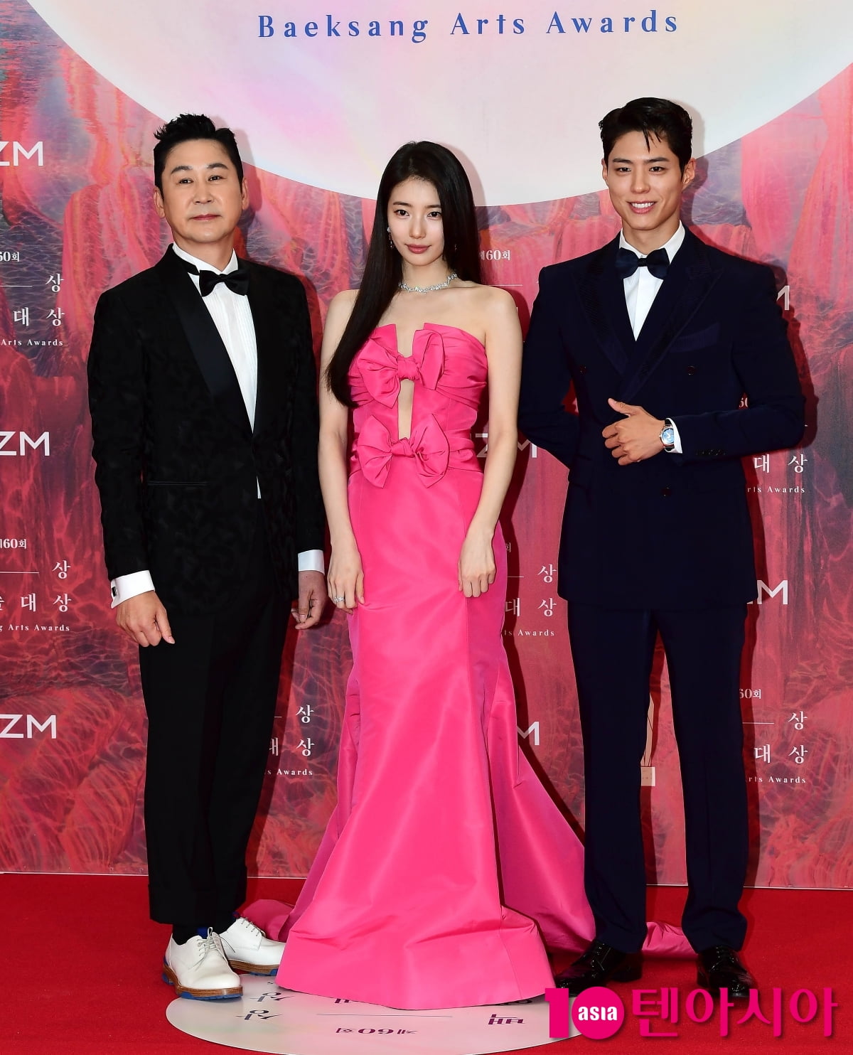 [TEN포토]신동엽-수지-박보검 '백상예술대상 3MC'