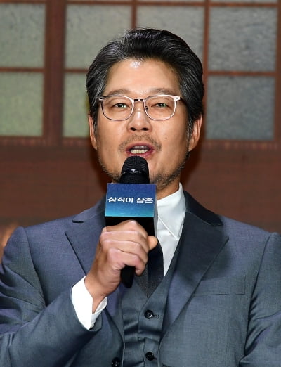 [TEN포토]유재명 '송강호에게 드라마 가르쳐 주고 싶었다'