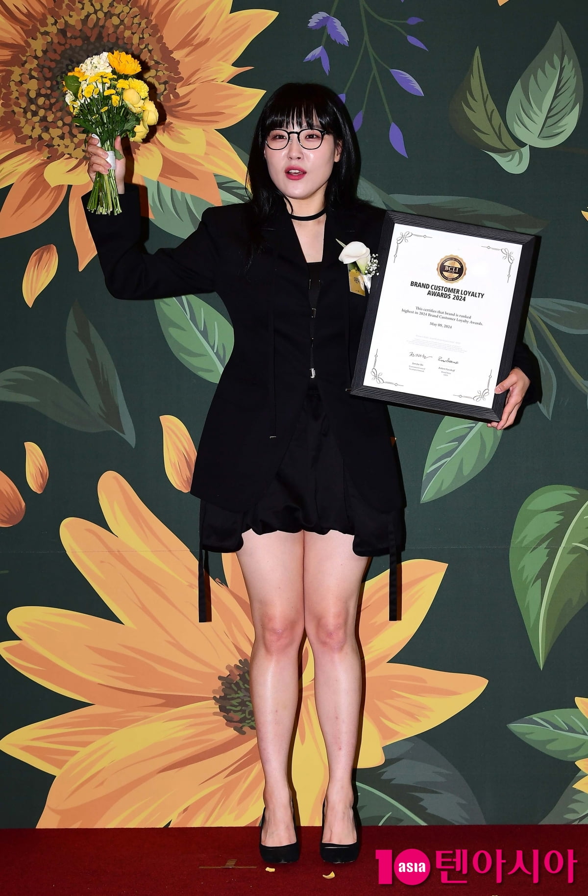 [TEN포토]이은지 '개그우먼 2년 연속 수상'