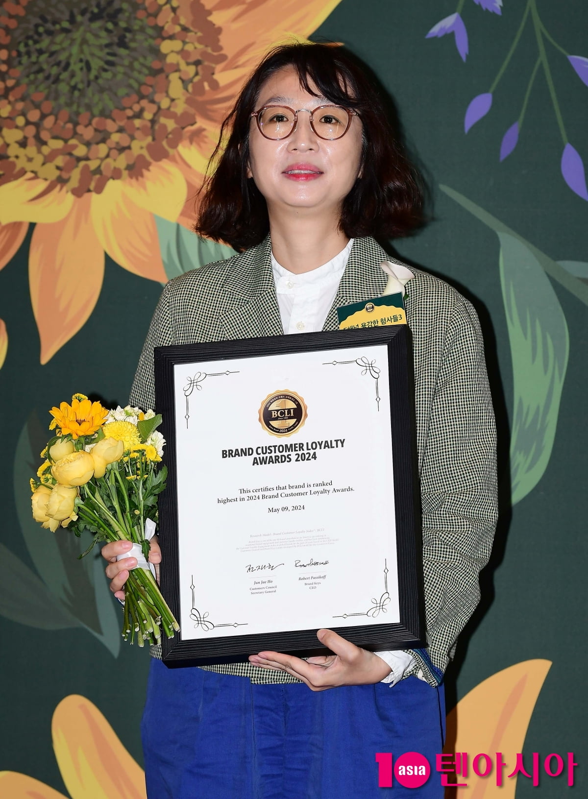 [TEN포토]이지선 PD '용감한 형사들3로 시사교양 수상'