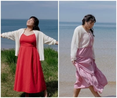 박나래 49kg에 자극받았나…'먹장군' 김민경, 웨딩화보 뺨쳐