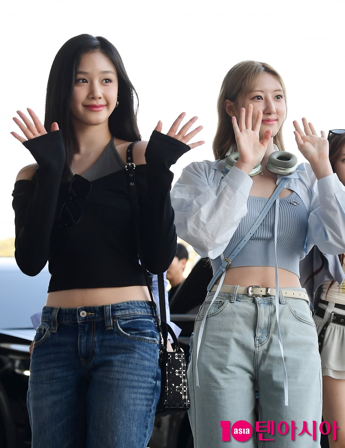 베이비몬스터, 청순미 뿌리며 출국...데뷔 첫 아시아 팬미팅 투어 시작[TEN포토+]