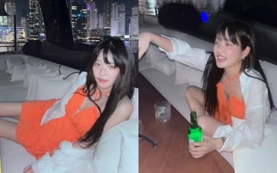 이유비 "나는야 낮져밤이"…풀린 눈+발그레 볼, 취기 가득한 모습