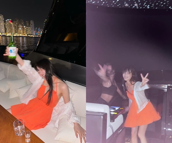 이유비 "나는야 낮져밤이"…풀린 눈+발그레 볼, 취기 가득한 모습