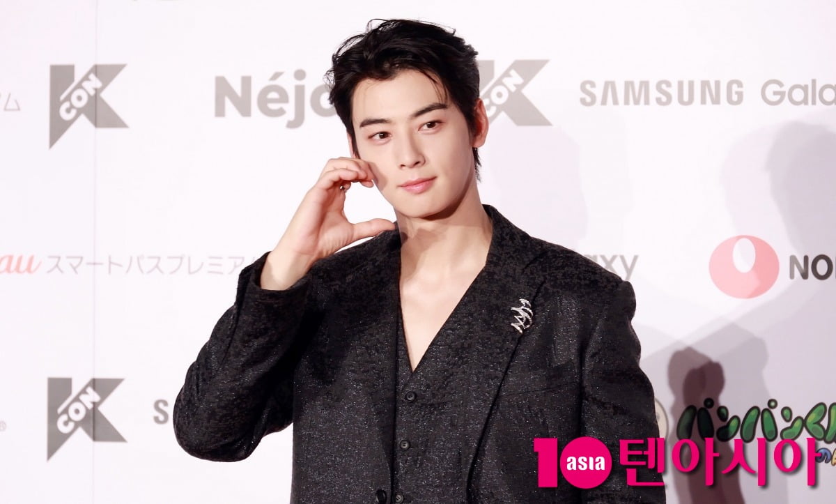 [TEN포토] 차은우 '비주얼이 복지다'