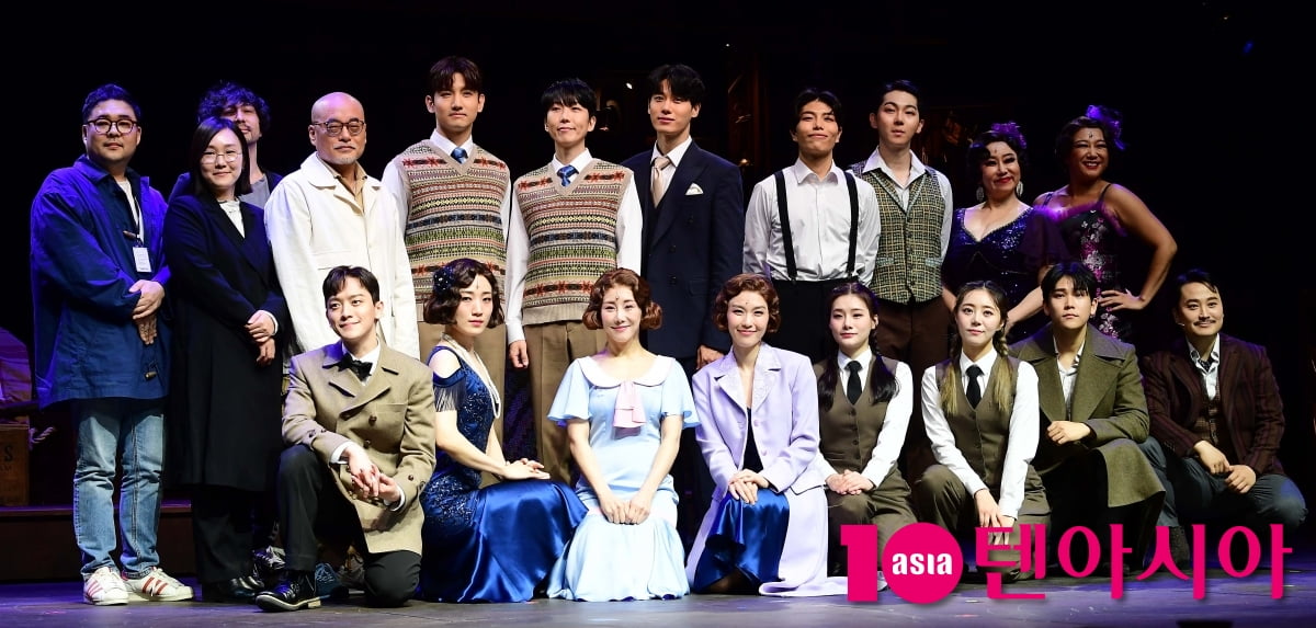 [TEN포토]뮤지컬 '벤자민 버튼' 주역들