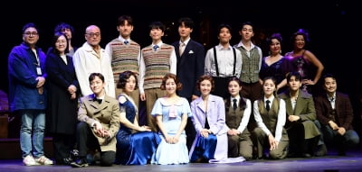 [TEN포토]뮤지컬 '벤자민 버튼' 주역들