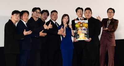 [TEN포토]영화 '범죄도시4' 최고 엄지척