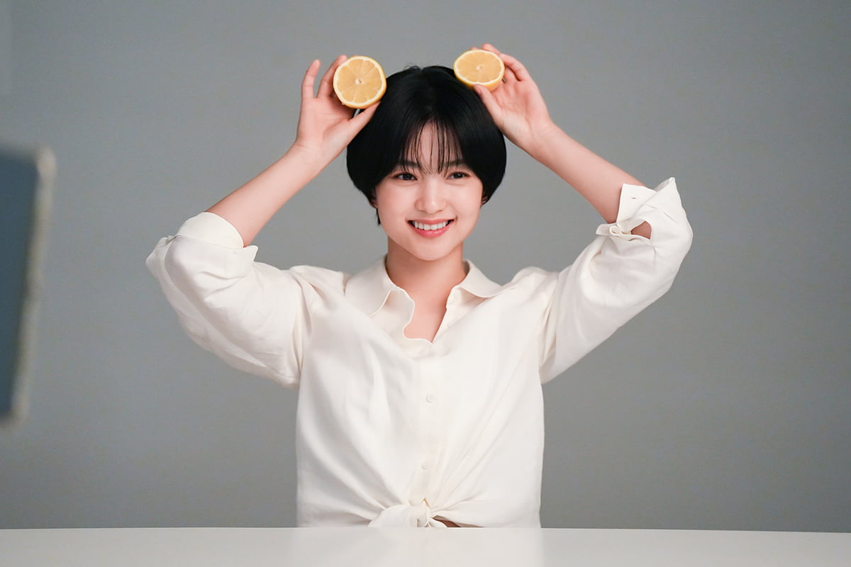 김태리, 레몬보다 상큼 '과즙미'