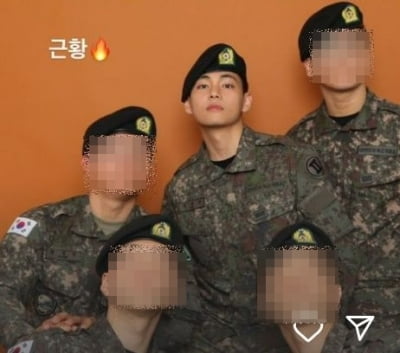 BTS V, surpasses Liz's beauty in the military… Equipped with masculine beauty