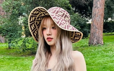 (여자)아이들 우기, 128만원 펜디 모자로 포인트