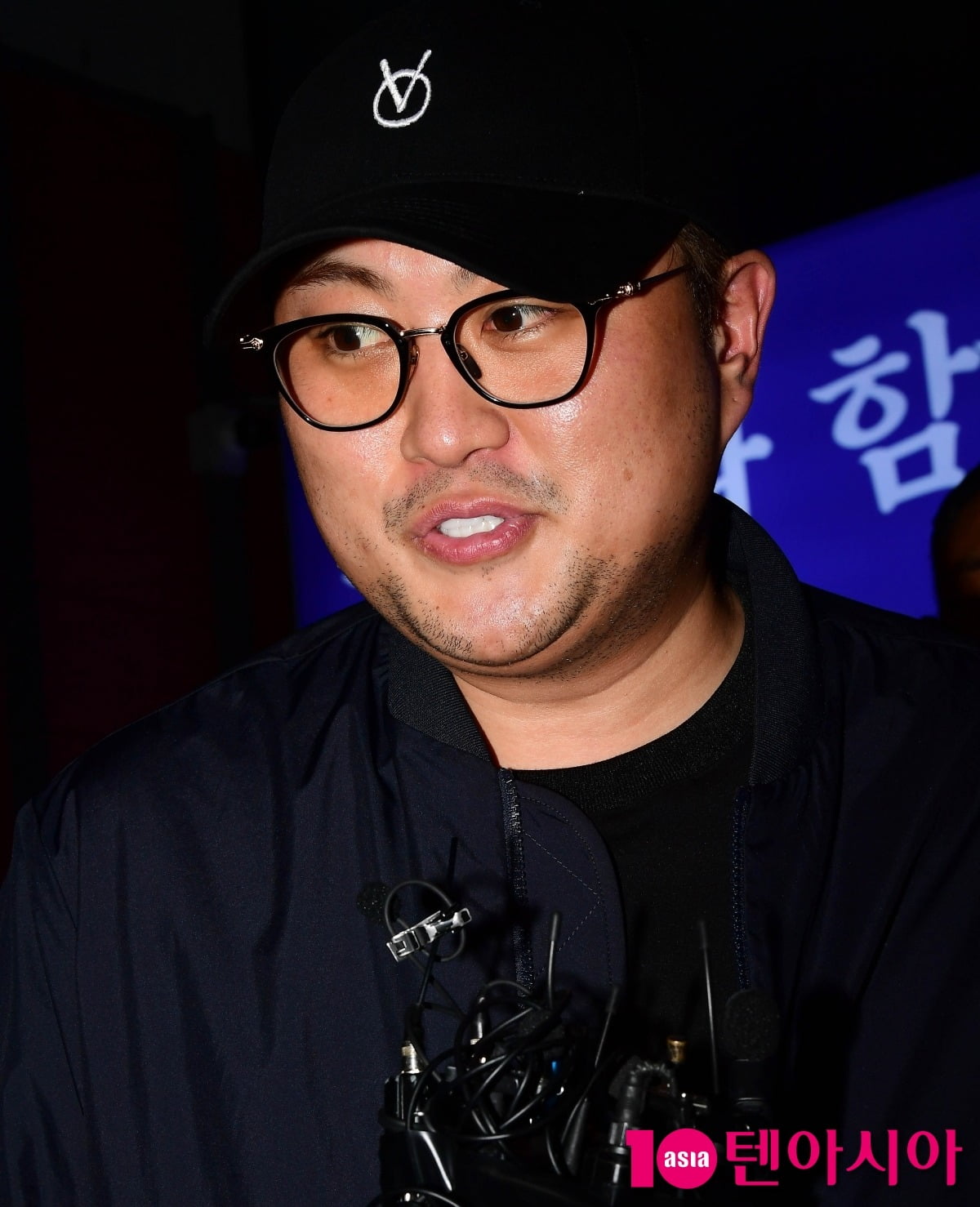 [TEN포토]'음주 뺑소니 협의' 김호중 '수염이 더부룩'