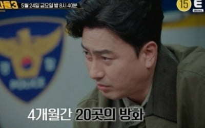 4개월간 연쇄 방화 20건…범인의 엽기적 성향('용감한 형사들3')