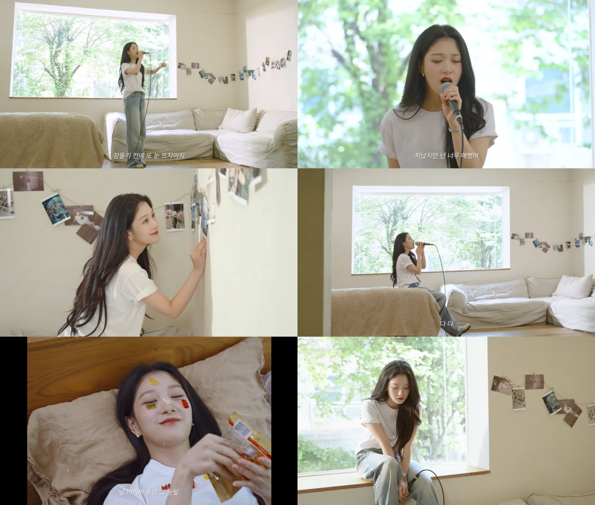 프로미스나인 이서연, '예뻤어' 완벽 소화…역시 '커버 장인'