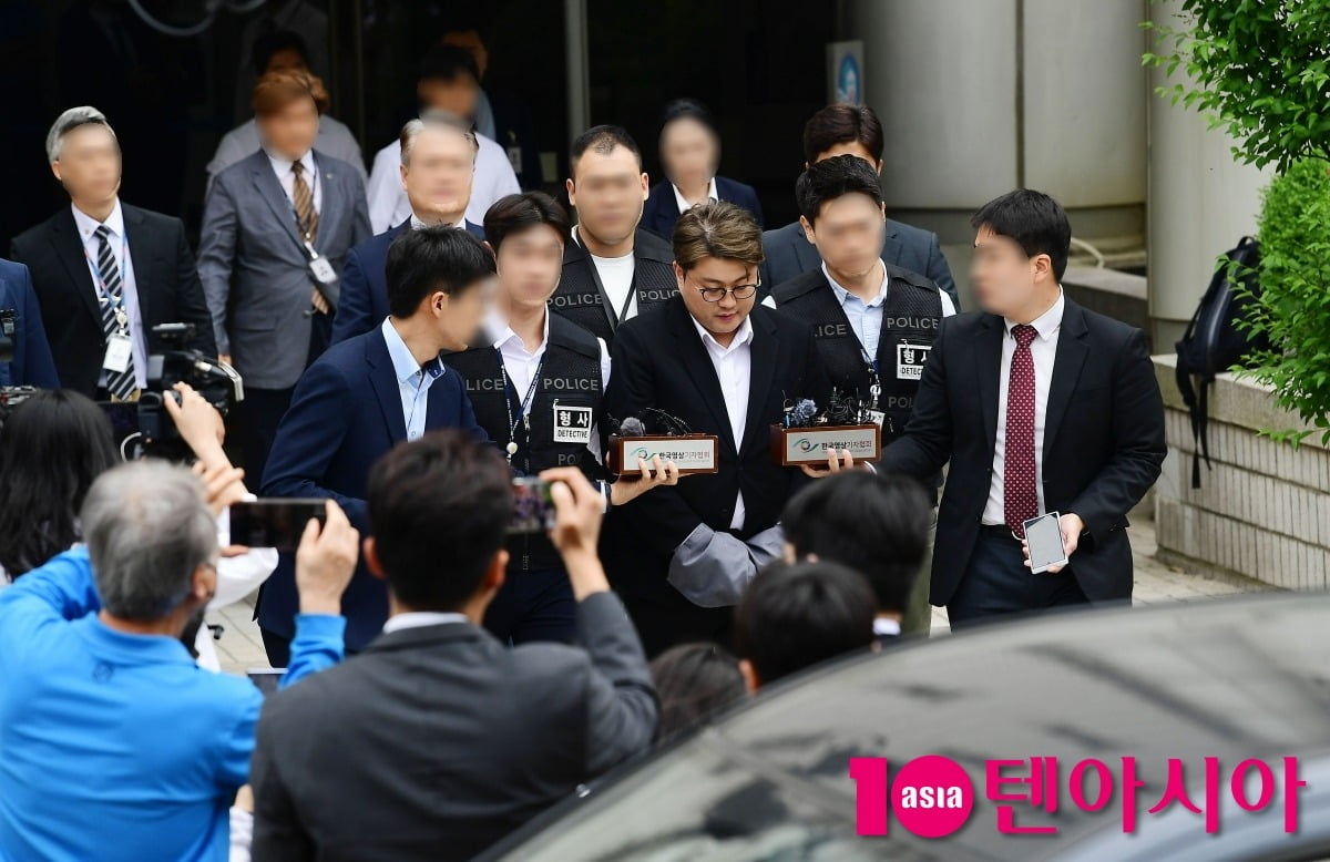 '음주 뺑소니 은폐' 김호중, 결국 구속됐다 "증거인멸 우려"
