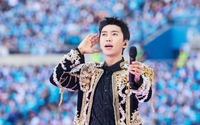 임영웅, 10만 영웅시대와 콘서트 성료…하늘빛으로 물든 상암벌