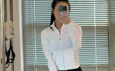 '9살 연상♥' 손연재, 출산이 믿기지 않는 완벽한 '슬림' 몸매[TEN★]